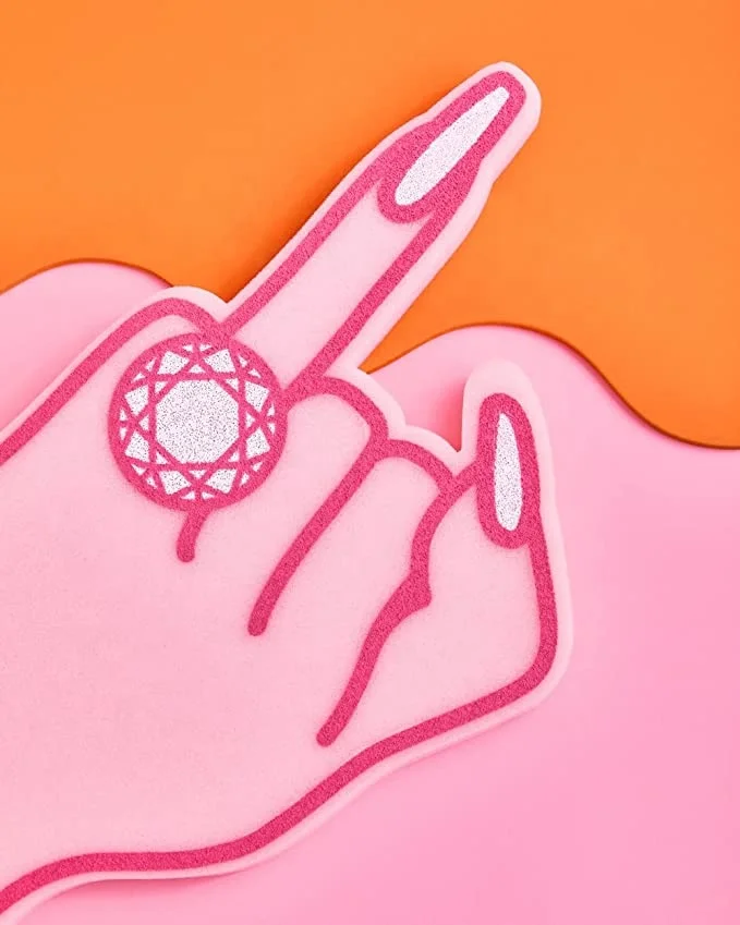 Девичник, подарок на вечеринку, украшение XL, помолвка, пенопластовое кольцо, палец | Невеста для помолвки