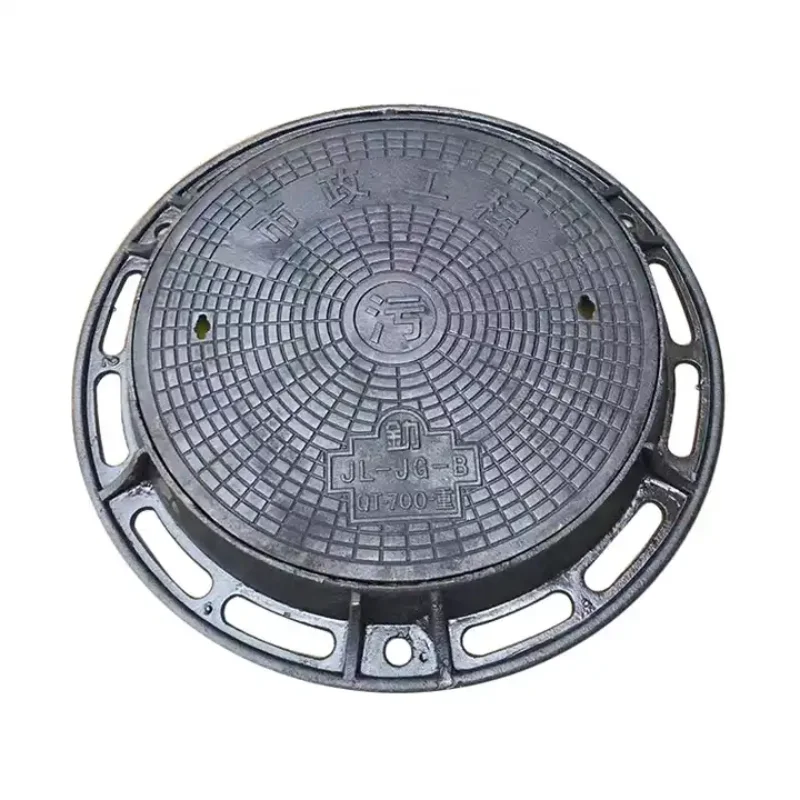Factory sewer drain gulley FRP SMC round concrete fiberglass composite manhole cover