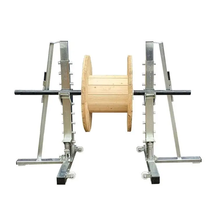 Factory sales Lightweight hydraulic drum jacks are almost indispensable for usein the cable yard