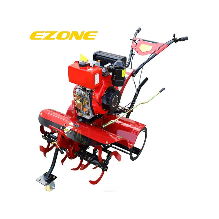 Mini Farm Walking Tractor With Plough/Rotary Tiller