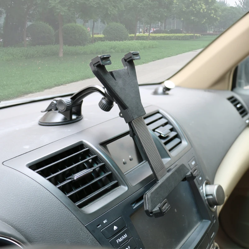 
Car Tablet Holder Tablet Dash Mount for iPad Stand Holder Car Windshield Dashboard Universal Tablet Car Mount with Suction Cup 
