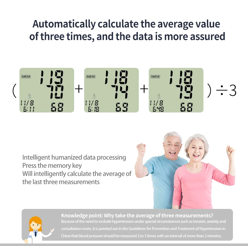 CE ISO Approved Best Selling Voice Broadcast Electronic Automatic Digital Large LCD BP Machine Wrist Blood Pressure Monitor