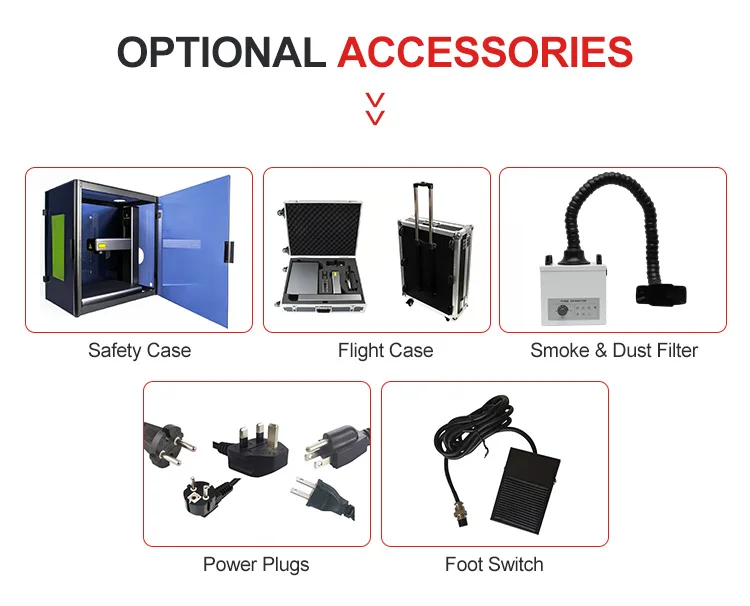 Portable 2D QR Code Data Matrix Metal Plastic Laser Marking Engraving Machine