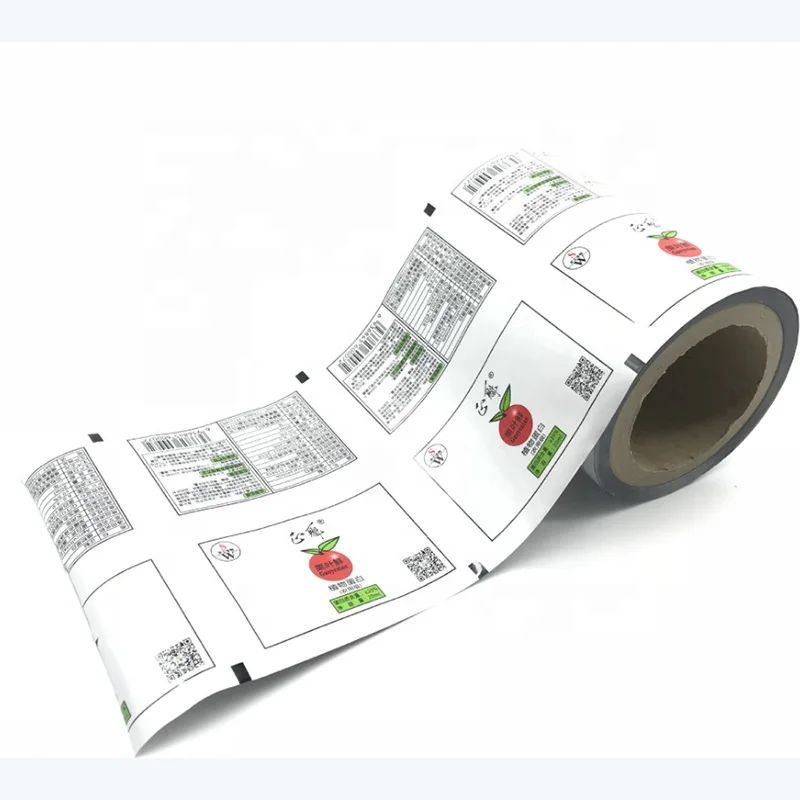 Food Grade Aluminum Foil Food Film Stretch Manufacturers Sealing Packaging Sauce Packing Roll Bags Mylar Pouch