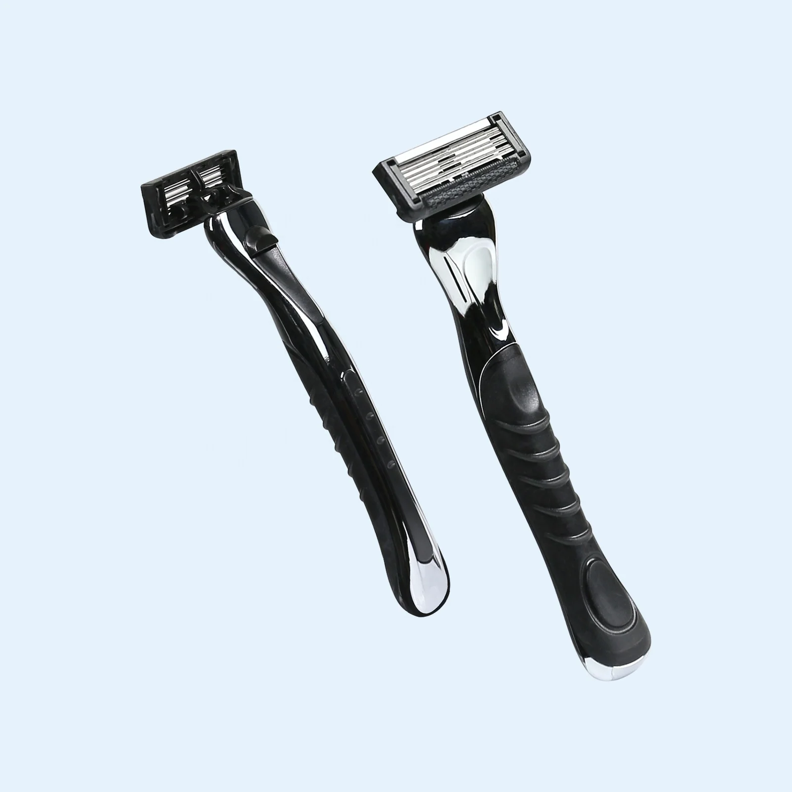 6 Blade Stainless Steel Blade Heavy Safety Razor Disposable Razor Six Blade Men Shaver