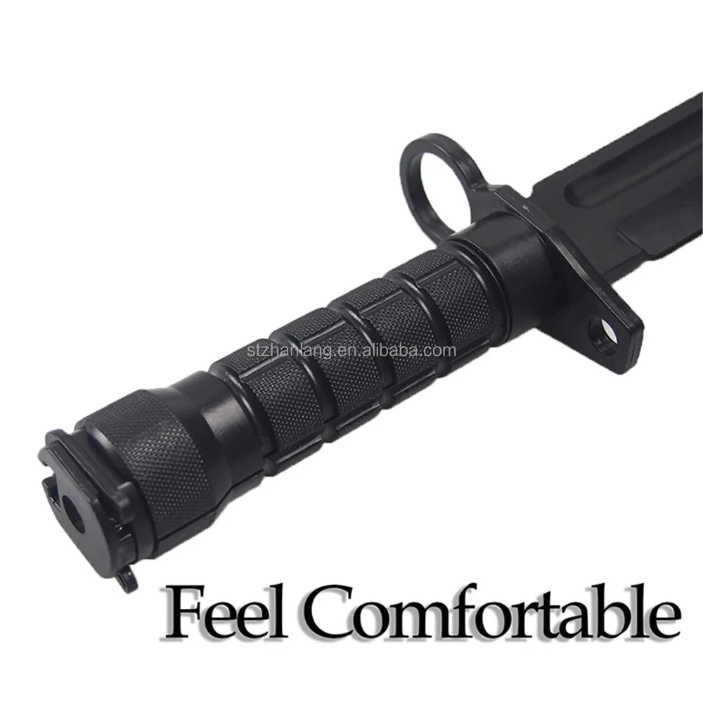 Warwolf M9 Outdoor Training 30 cm Customized Rubber Knife Combat Plastic Toy Knife