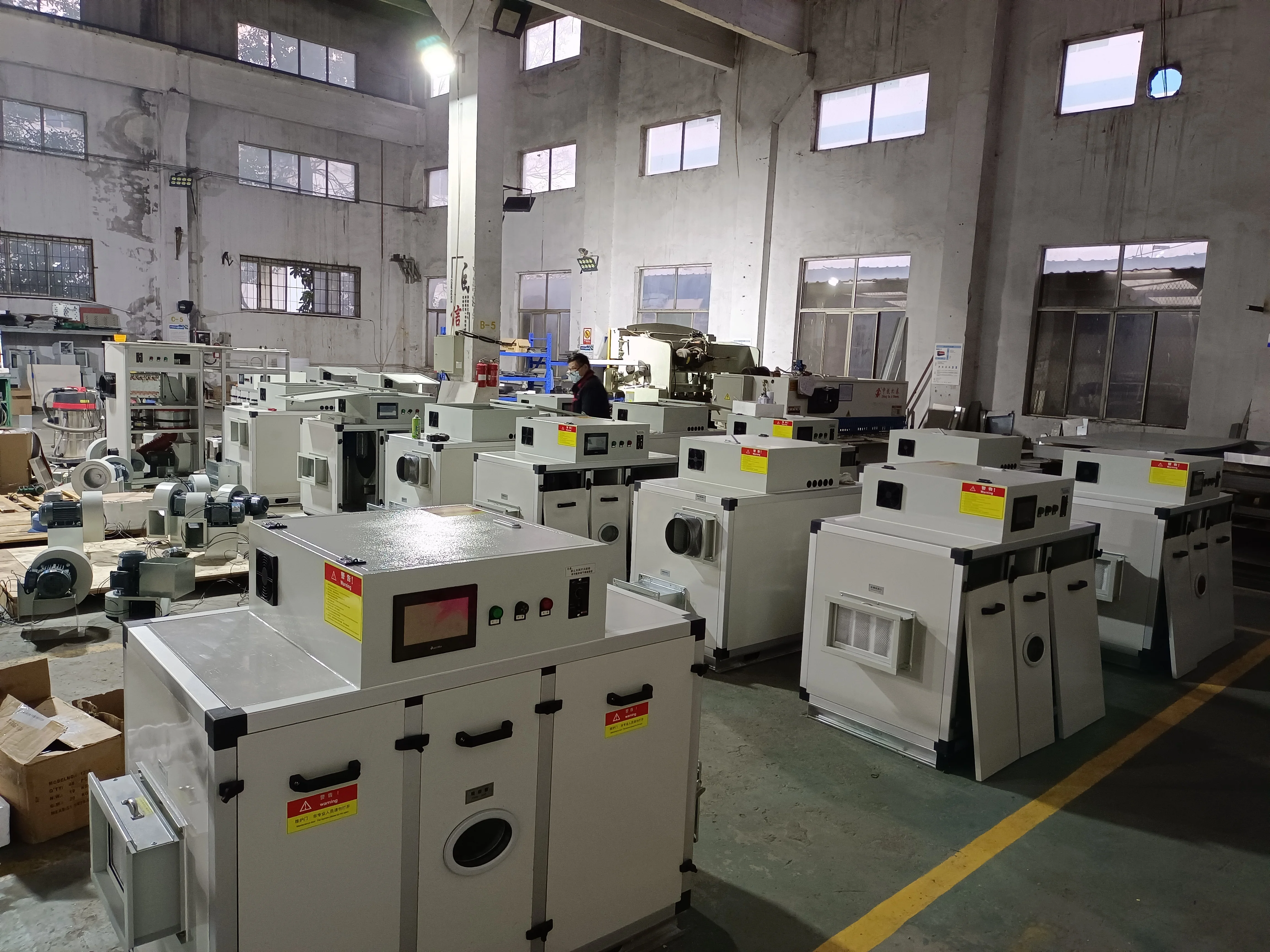 desiccant dehumidifiers with precisely drying capacity AHU