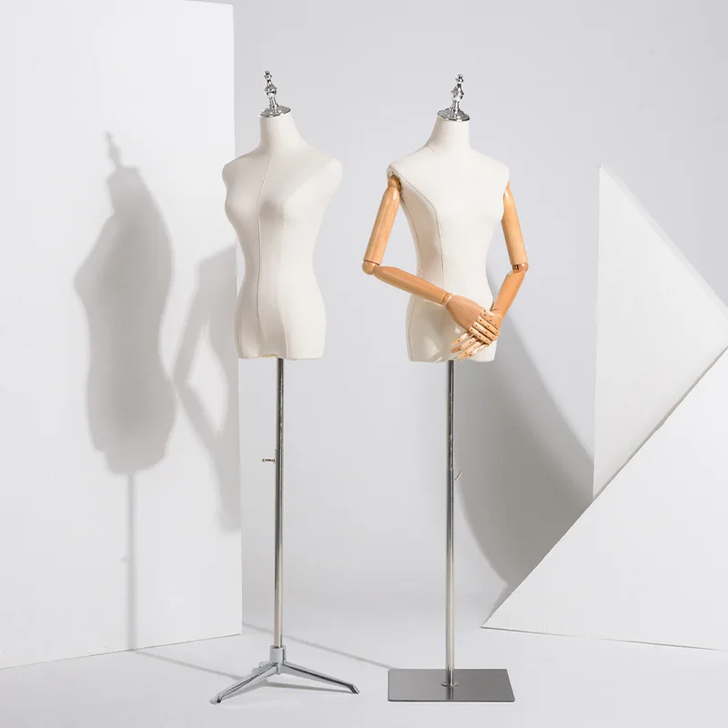 Clothing store female model shelf wedding dress showcase model