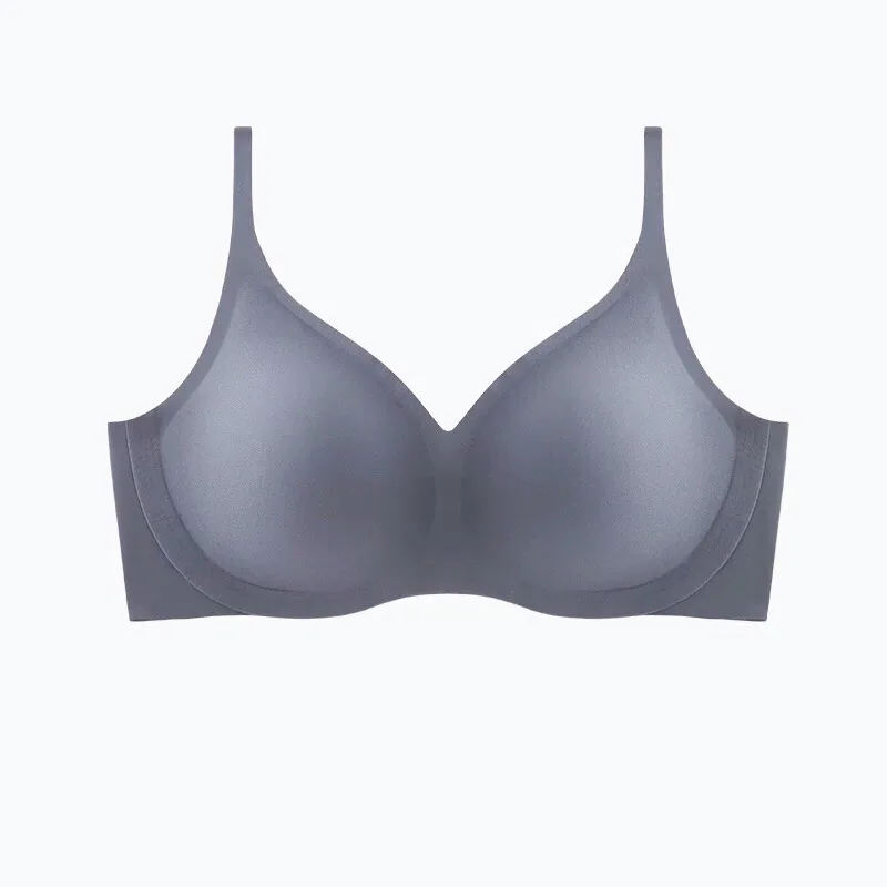 Explosive style non-marking muscle latex beautiful back underwear women thin no steel ring vest bra womens