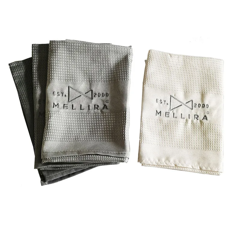 40*60CM tea towel  weave towel cleaning embroidery cloths 42*68cm microfibre quick dry kitchen Microfiber waffle towel