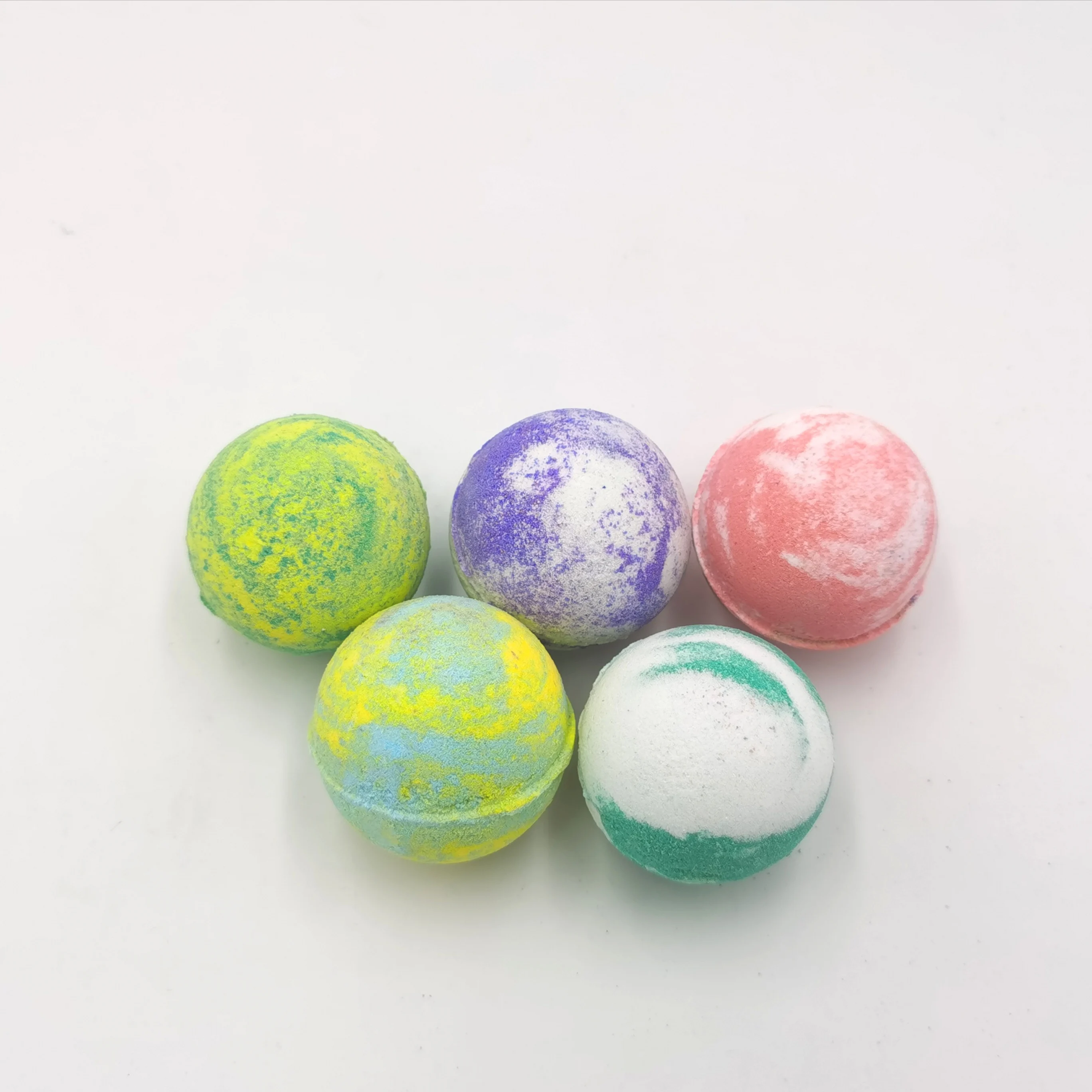 Wholesale Private Label foaming bath colorant bubble natural vegan organic CBD bath bombs gift set