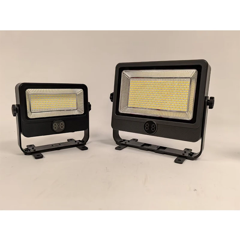 Handheld Flood Light USB charging solar Rechargeable lights Outdoor emergency LED Solar Flood Work Lights