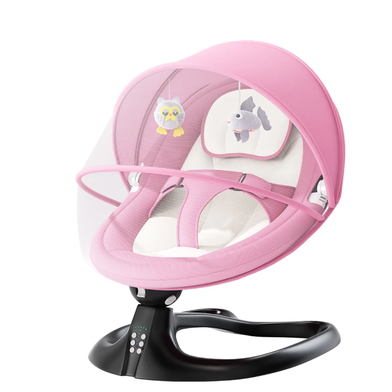 smart remote control music newborn calm swing infant bouncer baby swing cradle electric bed baby rocking chair