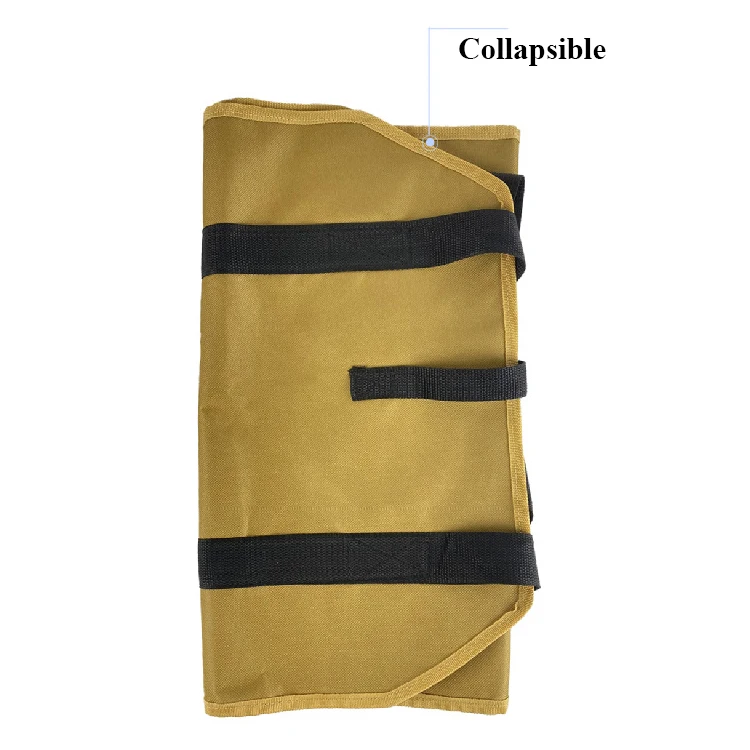 Outdoor durable fireplace stove accessories wood carrier firewood carrying bag waxed canvas log tote bag