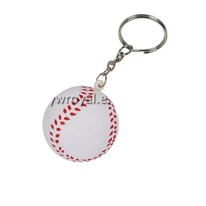 
Advertising PU Anti Stress Tennis Ball Keychain 