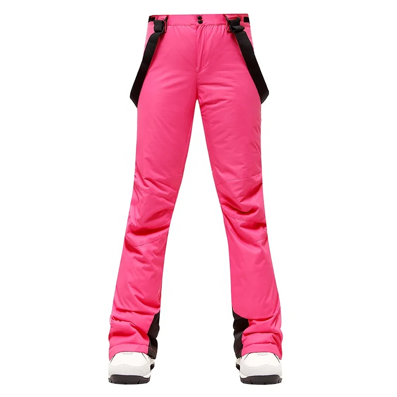 Warm Snow Trousers Winter New Winter Ski Parain Ponchoutdoor High Qualrain Jacketof Waterproof Sportswear for Women Women Pants