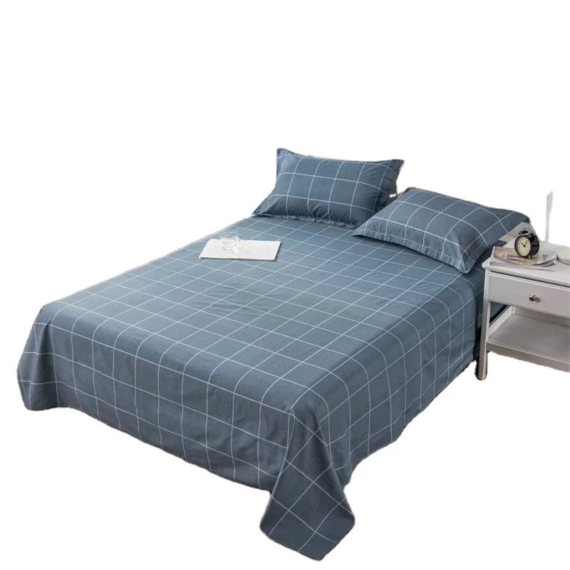 Custom wholesale hot sale  personalized fashion high quality print 100% cotton bedsheet