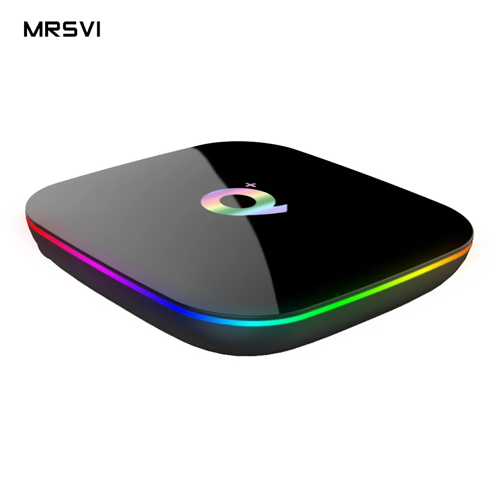 Новейший Q plus цифровой ТВ-бокс Allwinner H6 6K HD 4 Гб RAM 64 ROM Android 9 0 2 4G wifi smart