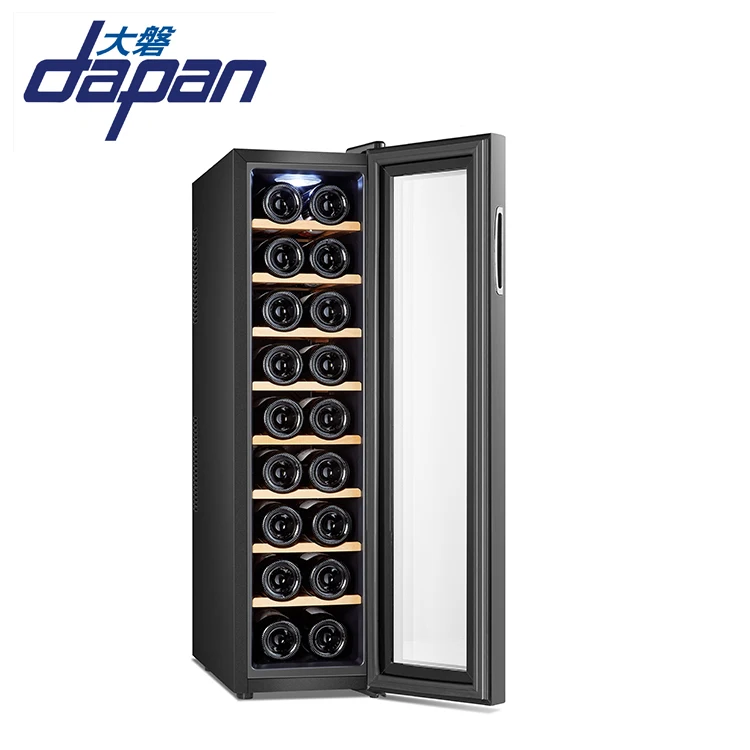 18 bottles semiconductor slimline wine fridge without compressor for Russia