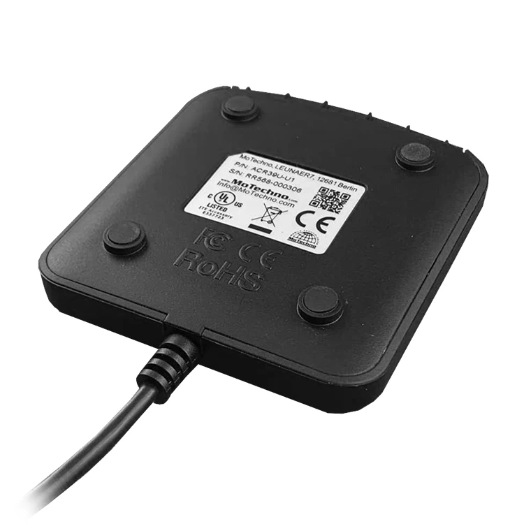 ISO 7816 IC Chip 13.56MHz Card Reader For Banking Payment ACR39U-U1