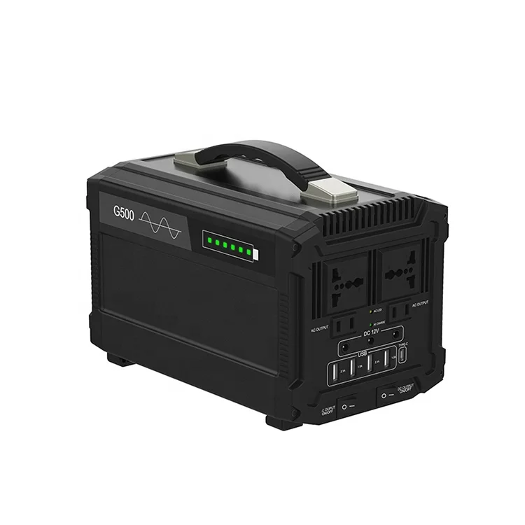 
New Release UPS Portable power station 500W Lithium Battery Mini Solar Energy Power Station Generator for outdoors Travel 