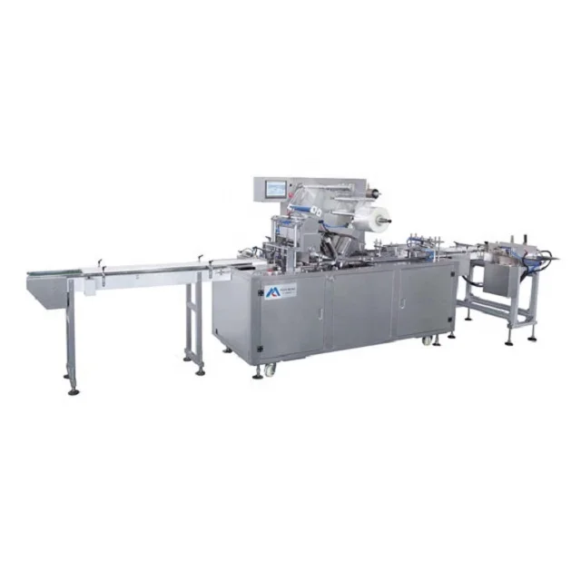 Fully Automatic Overwrapper Overwrapping Machine  Fold Wrapping BT-2000L High speed  Performance cellophane wrapping overwrapper