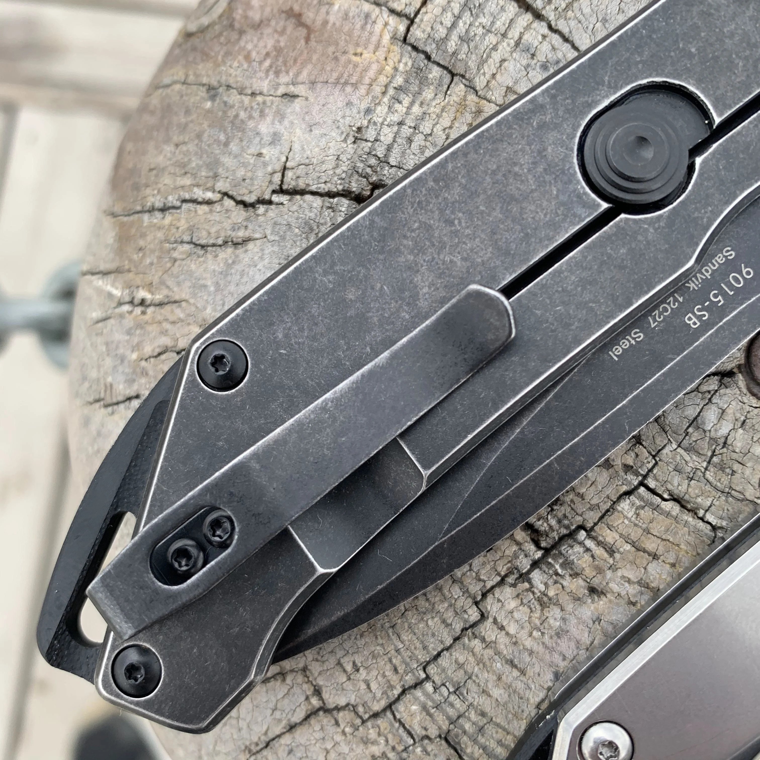 SANRENMU 9015 SB EDC Tool Outdoor Survival Camping Pocket Folding Knife