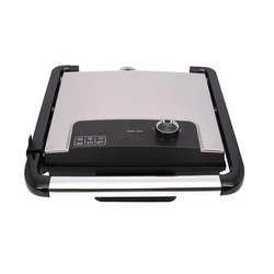 Removable  Oil Tray Panini Machine Electric Contact Grill Flat Plate Grill Panini Sandwich Press Commercial Panini Grill