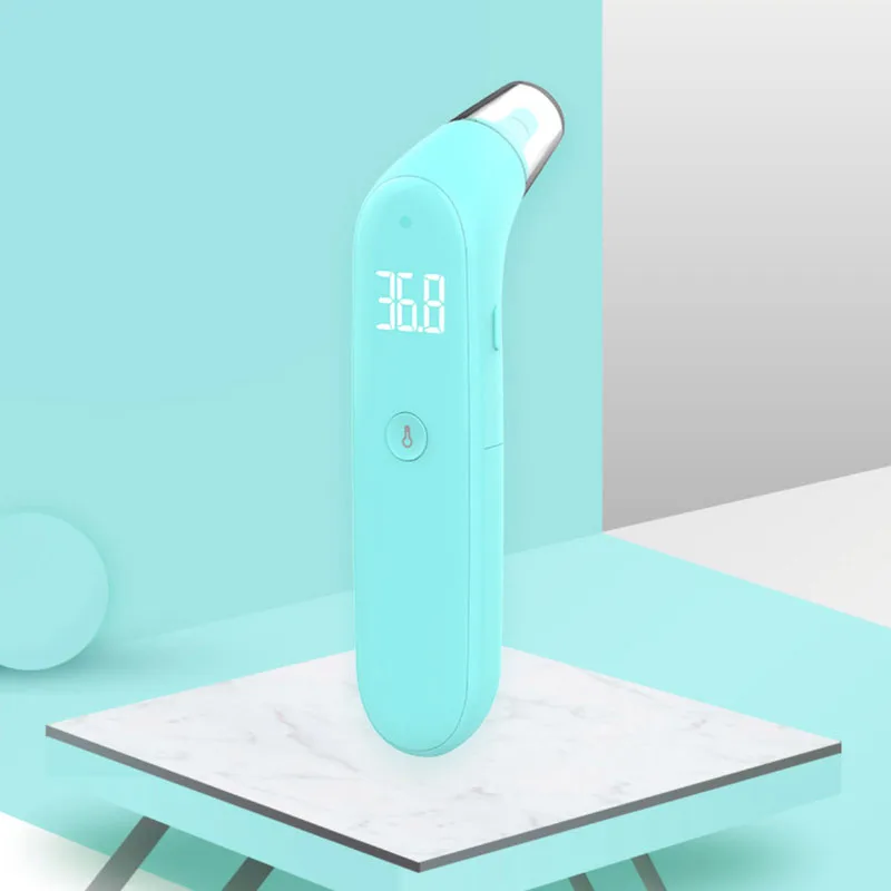 
Automatic Infrared Baby Ear Thermometer No-contact Digital Body Temperature Measuring Sensor Fever Scanning LCD Thermometer 