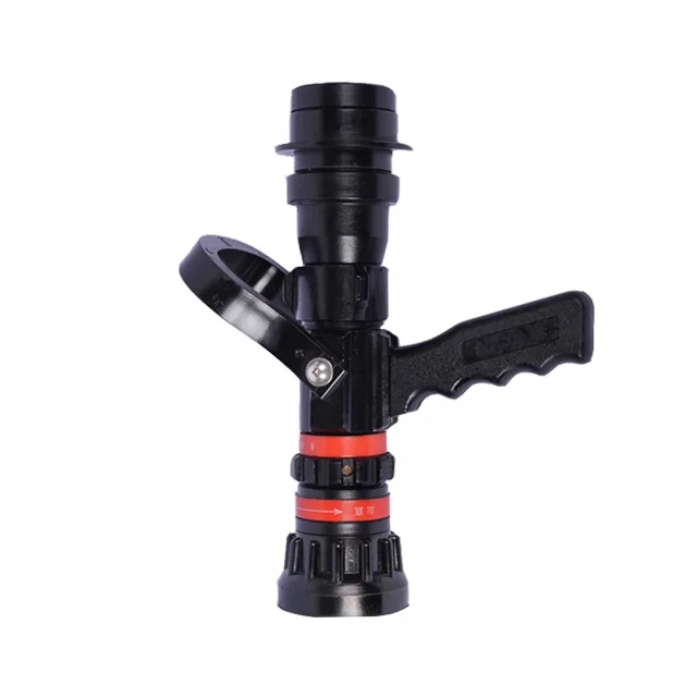 Selectable Gallonage Flow Rate Fire Nozzles For Fire Rescue Firefighting Fire Hose Nozzle