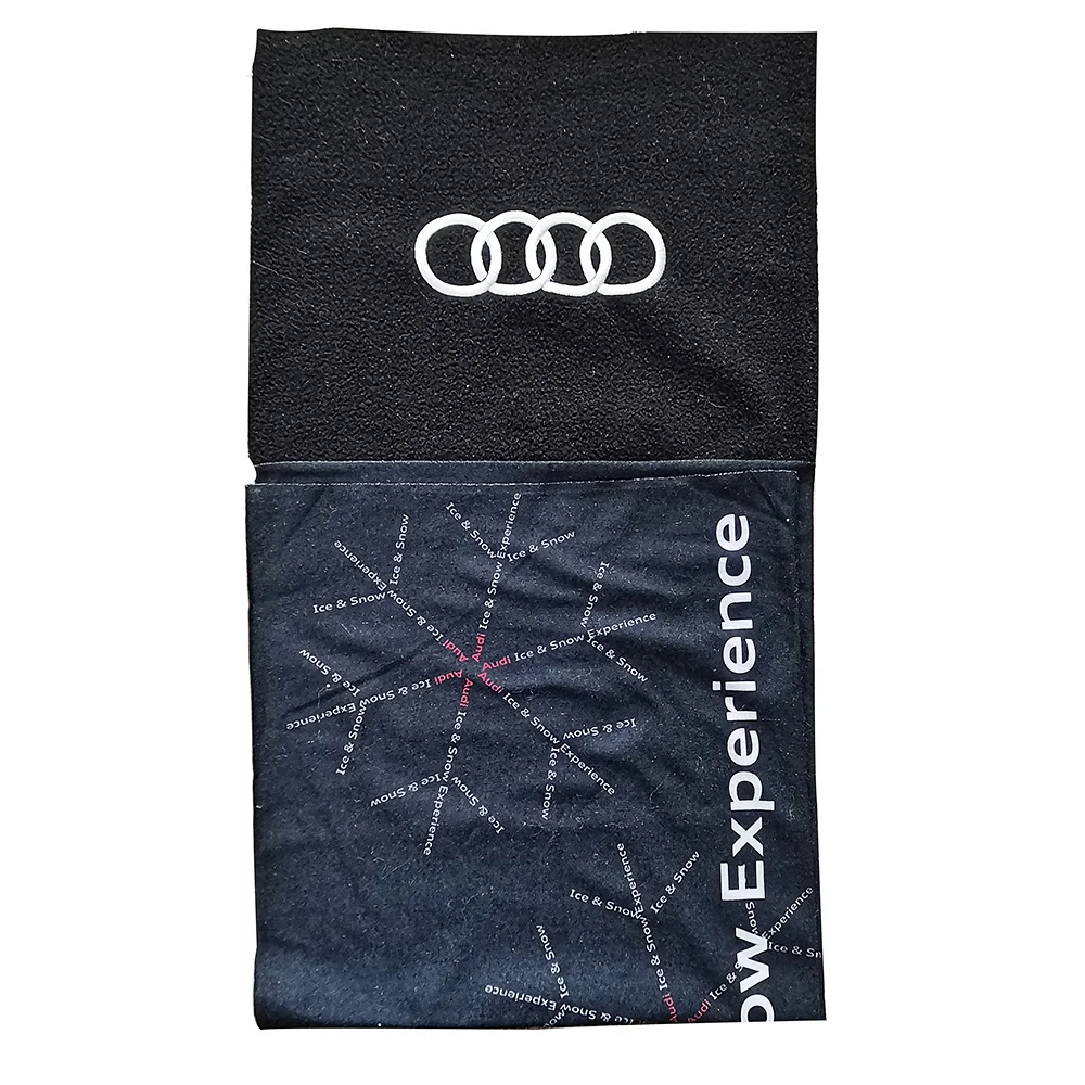 Fleece neck warmer low MOQ winter head neck warmer custom bandana neck gaiter wholesale snood scarf