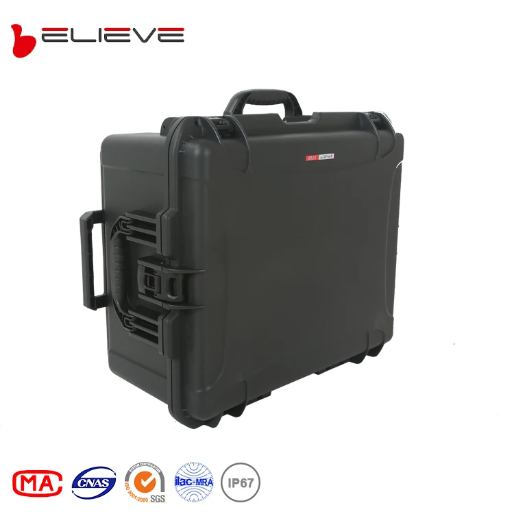Protective plastic equipment case Tool Box with Foam Carrying case with wheel Tool Case