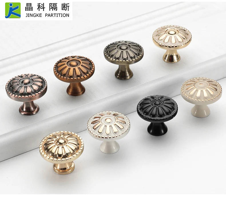 Morden style solid base furniture drawer handle cabinet knobs