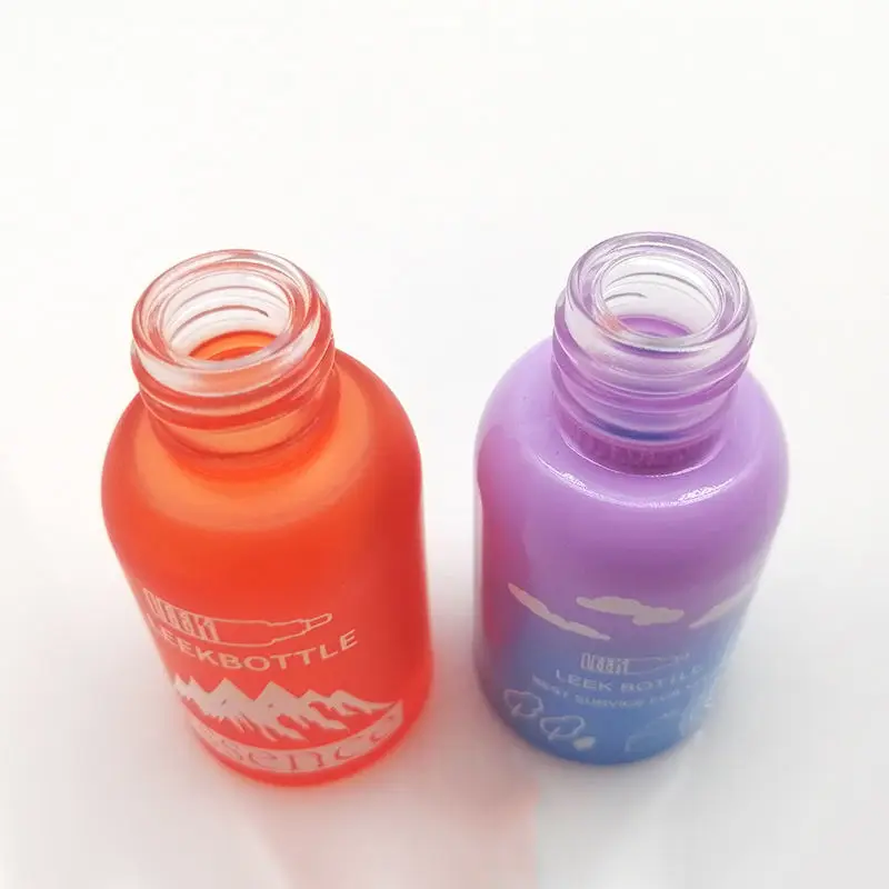 Manufacturer Packaging Glass 15ml Refillable Lotion Bottle Cosmetic Custom Lotion Bottle With Pump For Skin Care