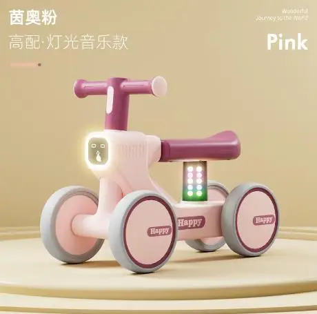 2024 New Design Plastic Cheap Price Music and Light Kids Ride On Car  for Kids to Drive