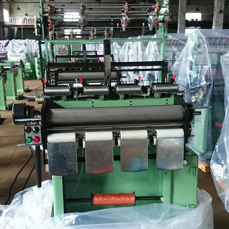 Elastic Jacquard Belt Needle Loom Loom Manufacture Factory Good Price Latex Warping Machine