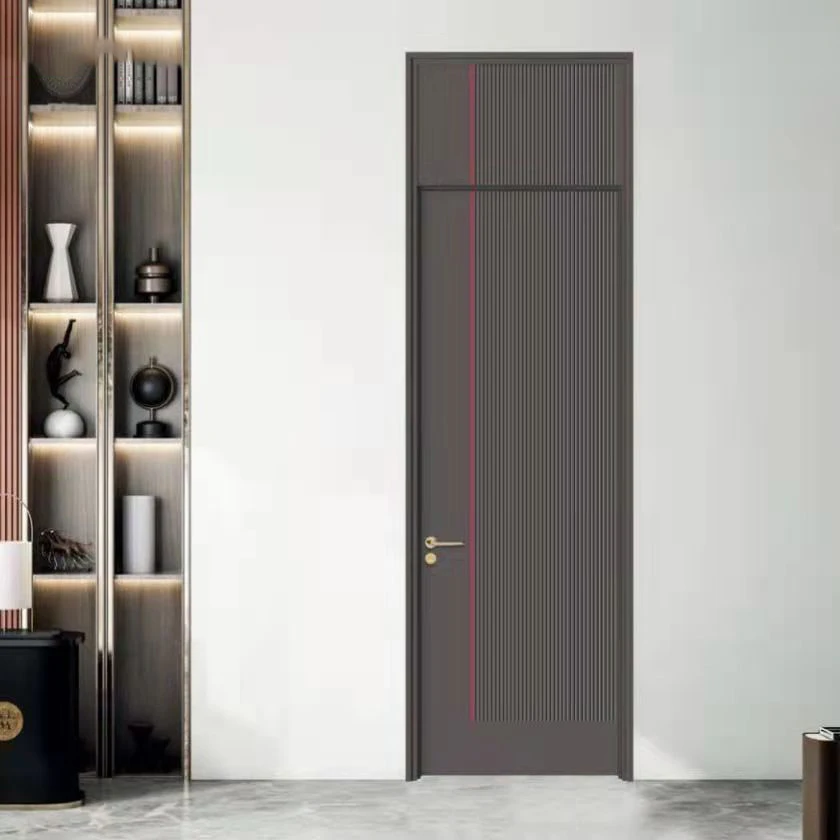 36 x 96 inch luxury competitive price european modern prehung solid core mobile home grey interior doors without trim