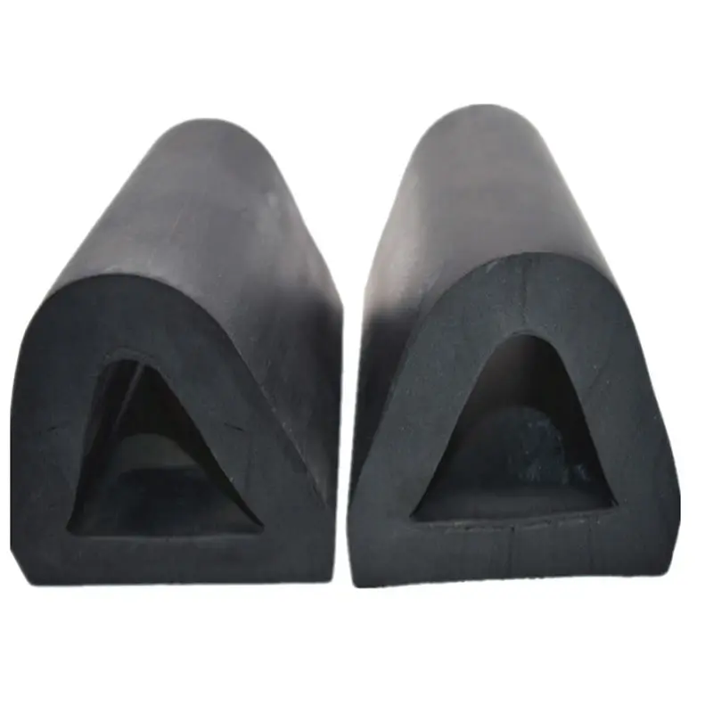 Custom rubber fender trim d type epdm seal
