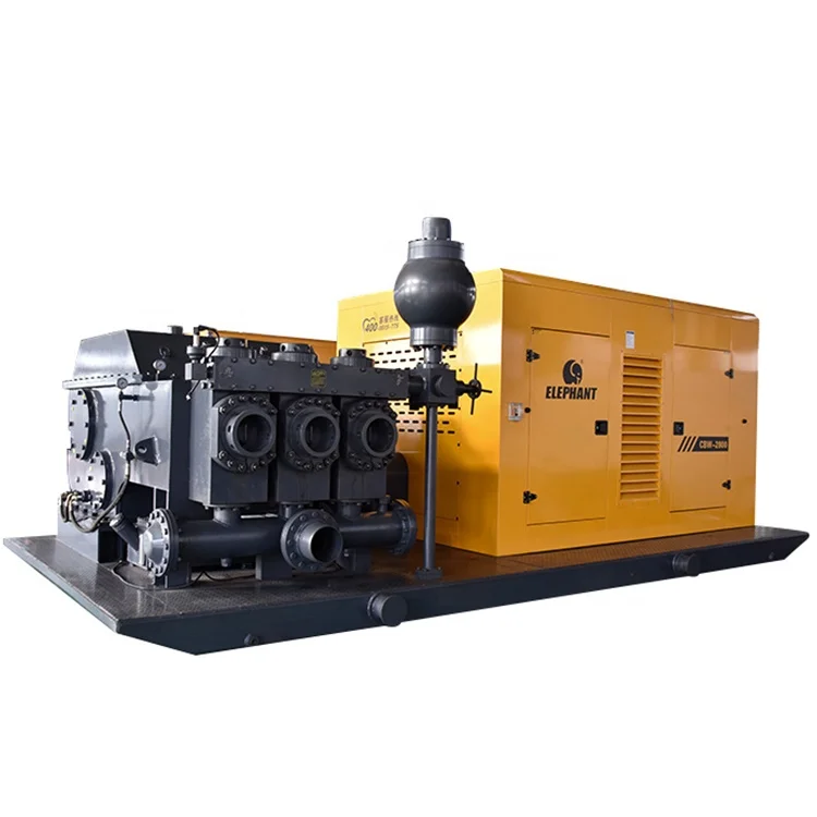 CBW-2800 Good plunger diesel engine driving mud pump CBW-2800 triplex cylinder mud pump