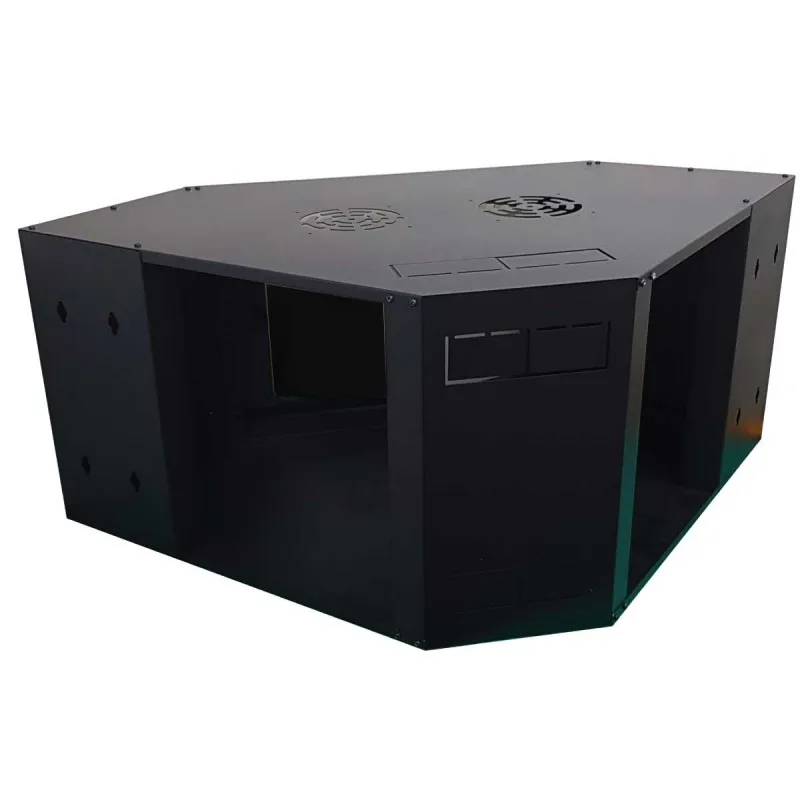 4U/6U/9U угловой настенный шкаф для передачи данных