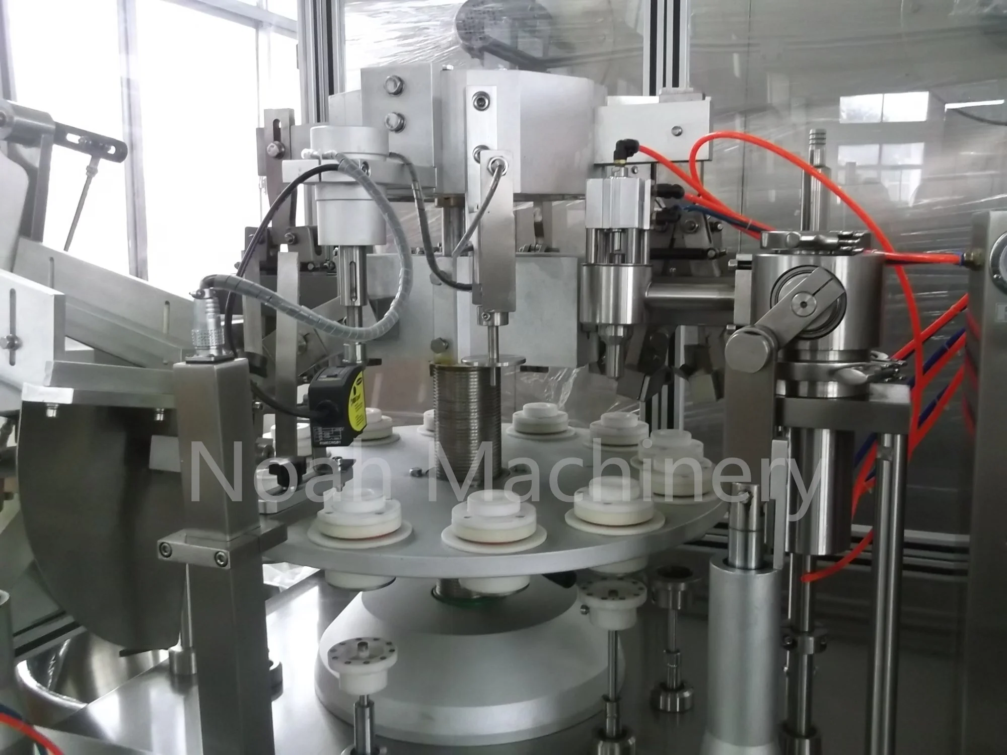 GF-400B Многофункциональный косметический аптека пищевых продуктов наполняющая и запечатывающая машина