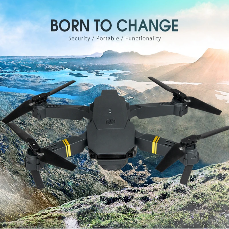 Hot Selling Cheap Price E58 Altitude Hold Foldable Drone with HD WiFi Camera Remote Control Small Mini RC Drone