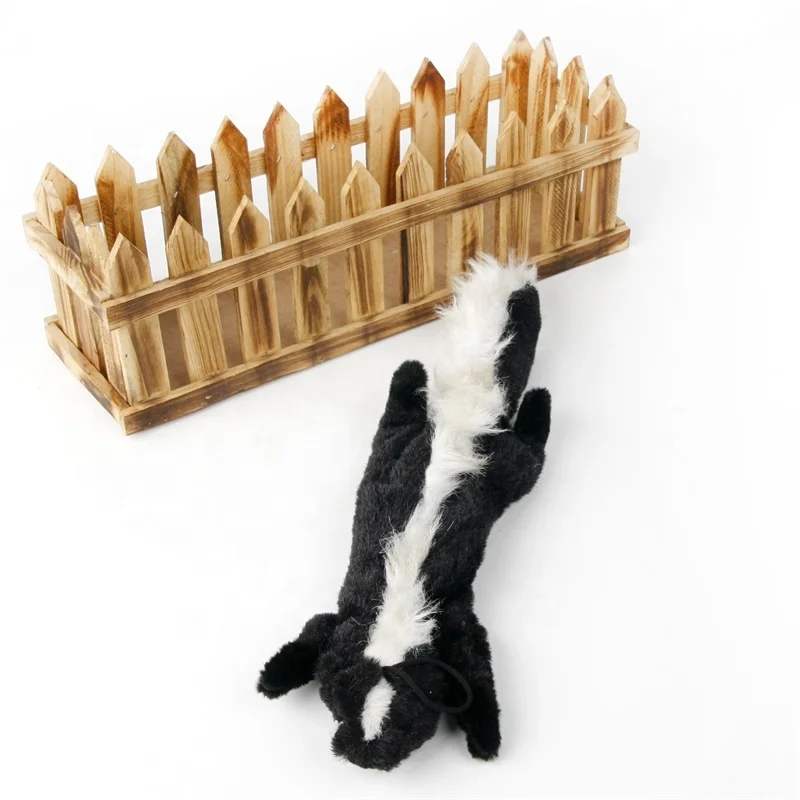 Wholesale Plush Animal Dog Toy Set Value Pack 5 Squirrel Squeaky Toys Unstuffed Chew dogs Toy