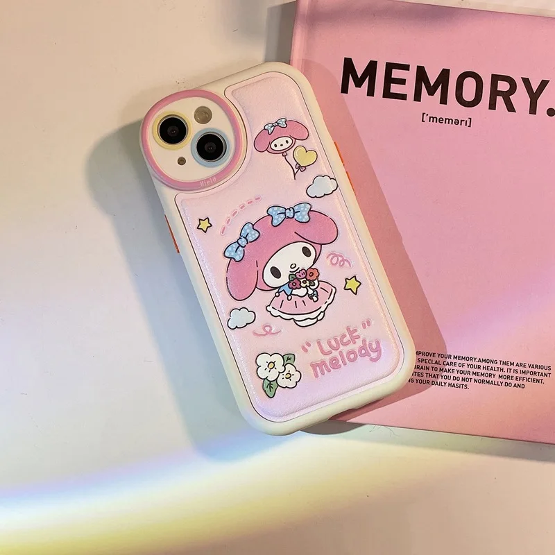 Sanrioed hot selling Japanese design cute cartoon phone cases my melody pochacco Kuromi clear tpu mobile phone case
