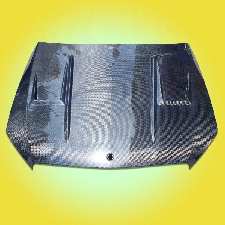 Top sale carbon fiber Hood cover for Mercedes Benz C class sport for 2008-2013 W204 Amg style Carbon fiber Cover hood
