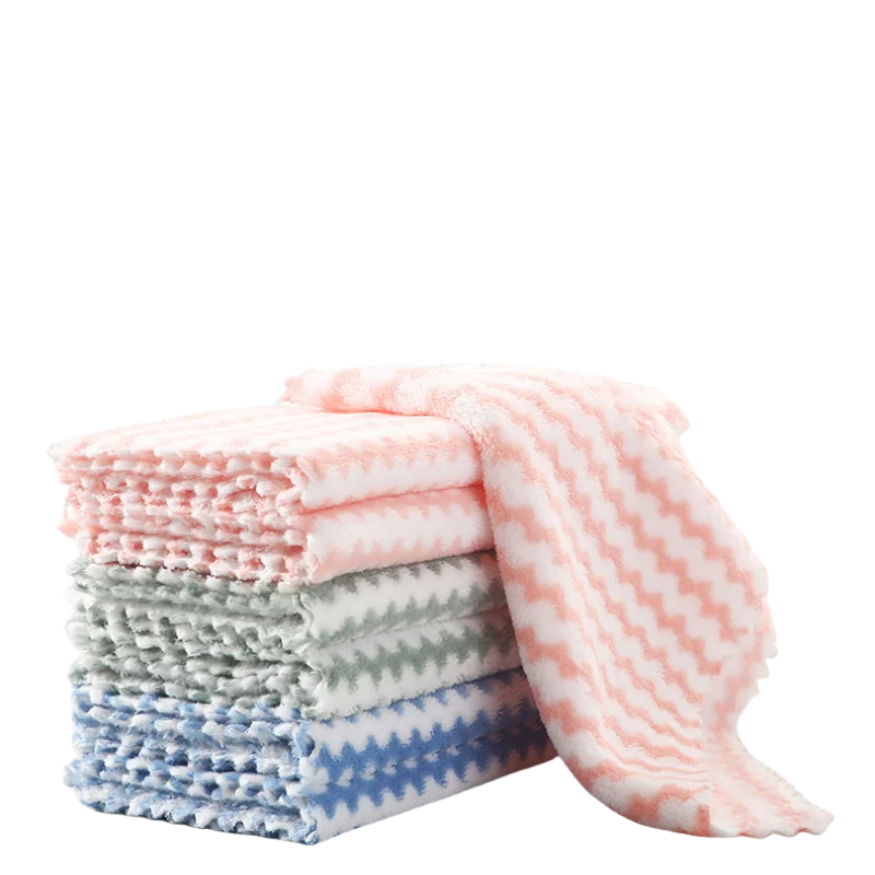 Manufacturer direct sales removal static reusable Kitchen Nonstick Wiping cleaning Rags