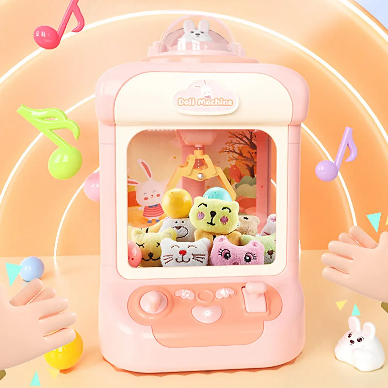 Children Game Coin Operated Mini Toy Gift Claw Machine Funny Gift Crane Machine For Kids