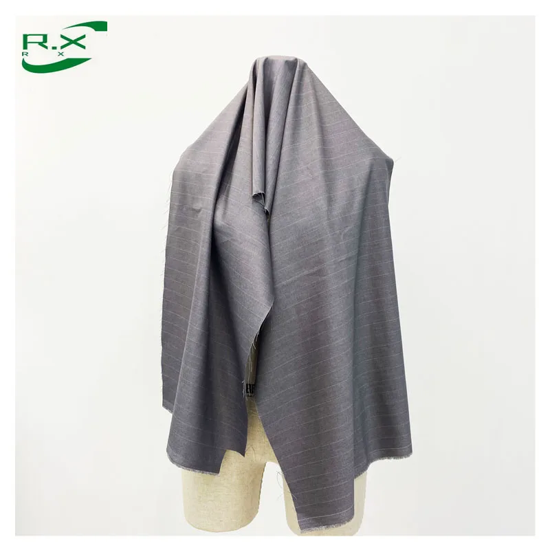 Custom Wholesale High Quality Discount Price Tr Four-sided Elastic Fabric Woven Tr Suiting Fabric for Men Tr Fabric for Men