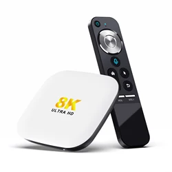 New Arrival OEM ODM Factory Price H96 Max M2 Android 13 Tv Box Rk3528 4gb 32gb 64gb 8k Smart Set-top Box Stb H96 Max Plus