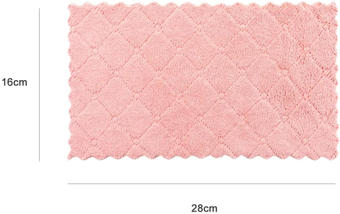 85% polyester and 15% polyamide quick dry terry cloth solid color super absorbent kitchen micro fiber towel